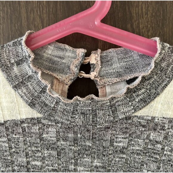 Art Class Pastel Stripes Rib Knit Girls Dress Size L (10/12) - Picture 2 of 7